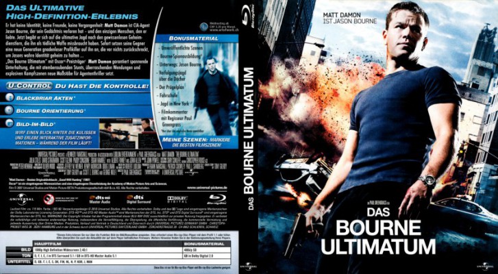 poster BOURNE3 - Das Bourne Ultimatum  (2007)